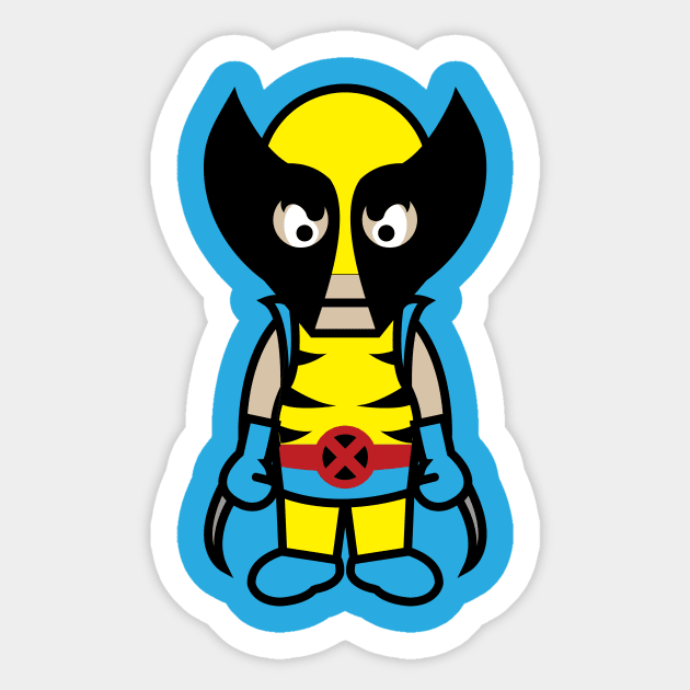 Lil' Wolve Sticker by cl0udy1